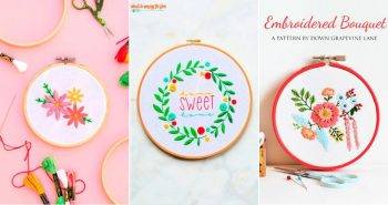 15 Free Floral Embroidery Patterns