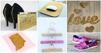 25 Unique DIY Glitter Projects and Glitter Crafts 101 things to do with glitter uses for glitter glitter paper art
