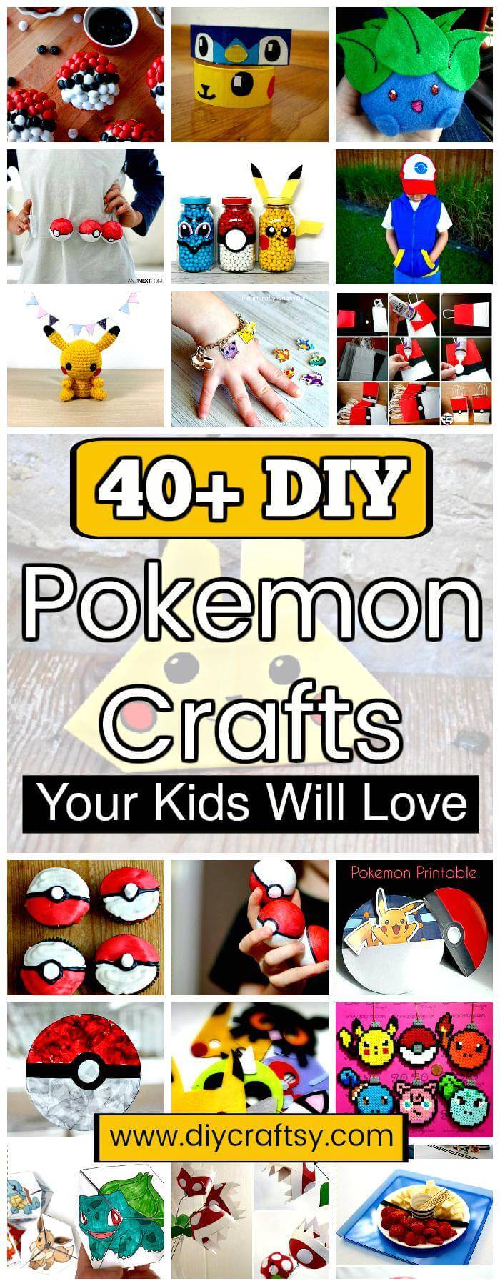 DIY Pokemon Crafts