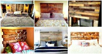 40 Pallet Headboard Ideas to DIY for Your Bed - Pallet Ideas - Pallet Furniture Ideas - Pallet Projects - DIY Projects - DIY Crafts - DIY Ideas