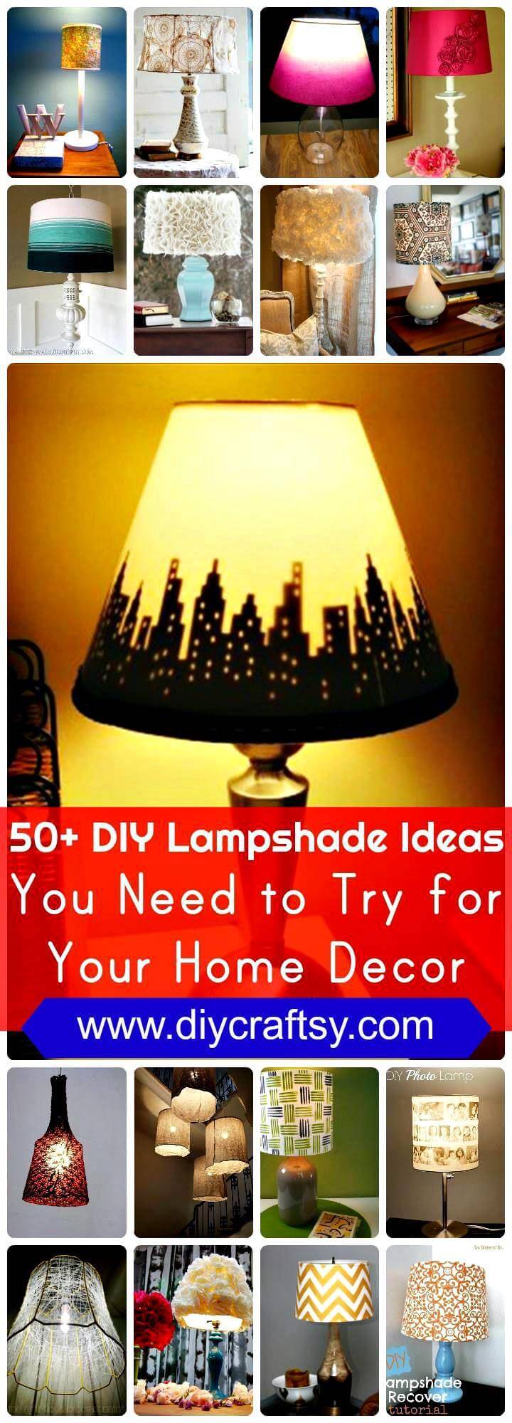 DIY Lampshade Ideas