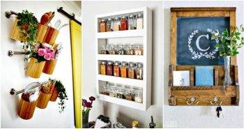 52 DIY Wall Storage & Organization Ideas for Small Spaces