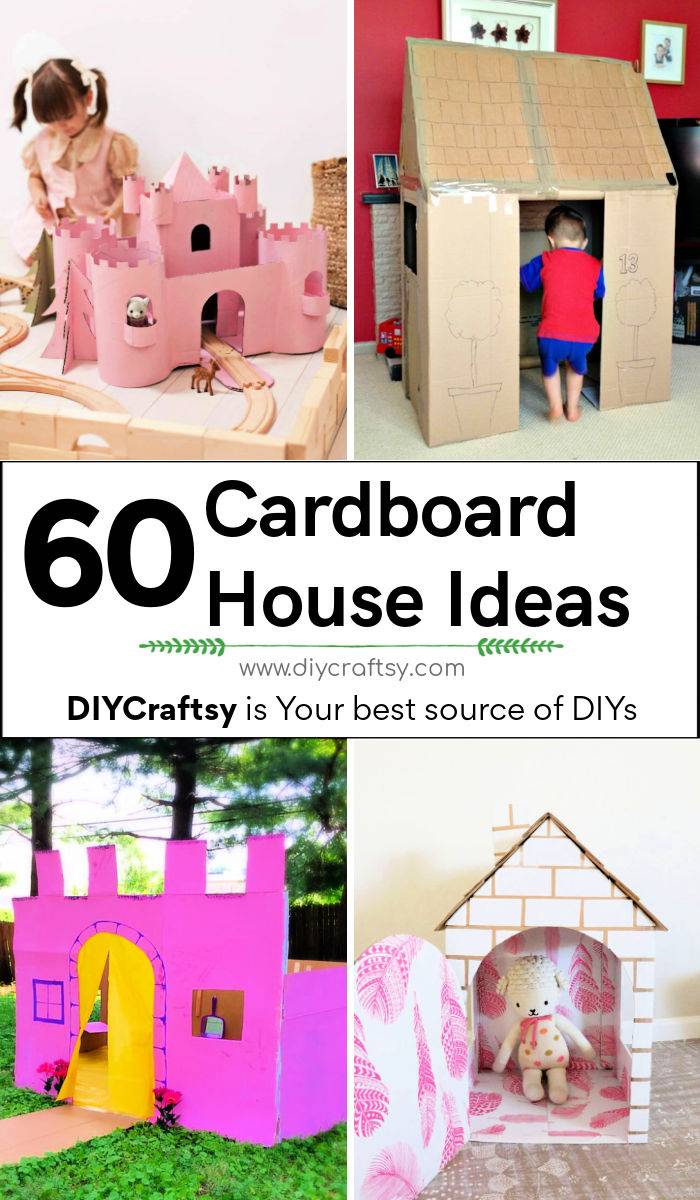 60 Unique Cardboard House Ideas