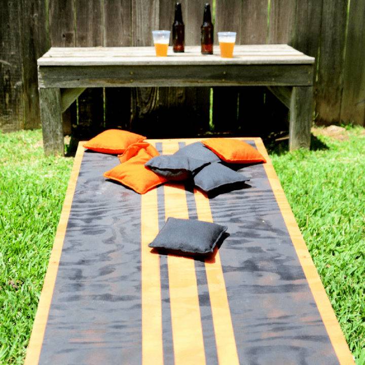 Backyard Cornhole Board