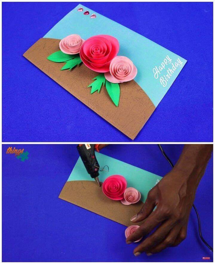 Beautiful DIY Birthday Greeting Card, handmade birthday card designs!