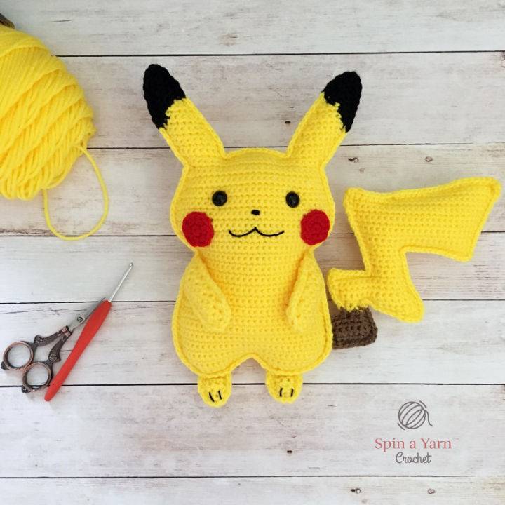 Best Pikachu Amigurumi Crochet Pattern