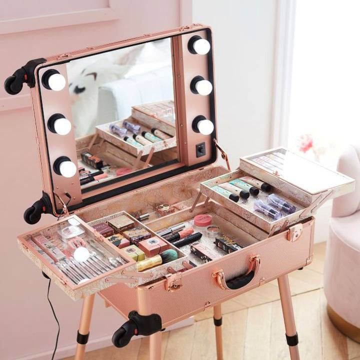 Briefcase Makeup Vanity