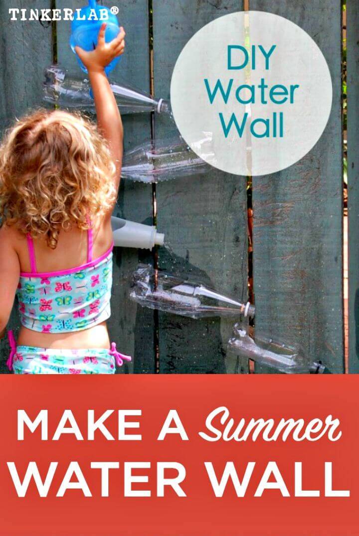 DIY Water Wall - Backyard Water Feature