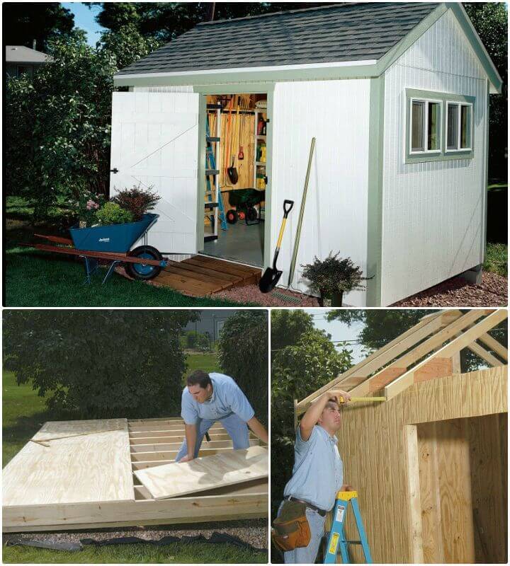 Build Your Own Garden Shed Free Plans