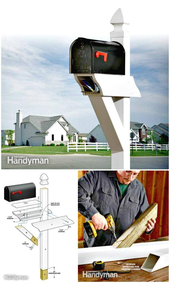 Build Your Own Low-Maintenance Mailbox - DIY
