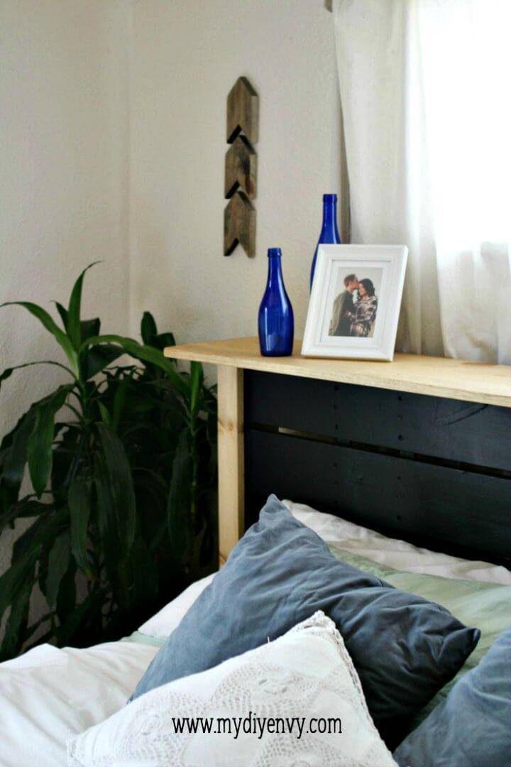 How to Build Your Own Pallet Headboard For A King Size Bed Tutorial
