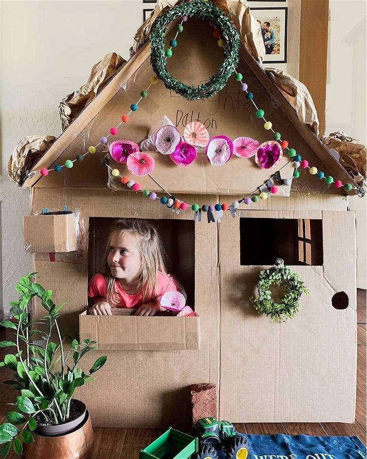 cardboard house for girls