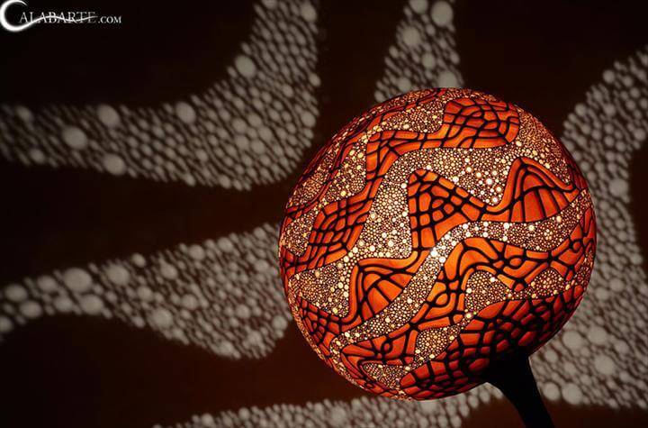 outstanding African ground lampshade