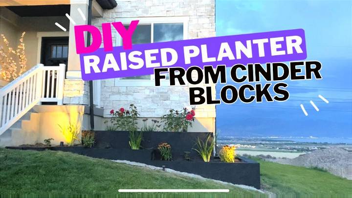 Cool Raised Planter Box From Cinder Blocks
