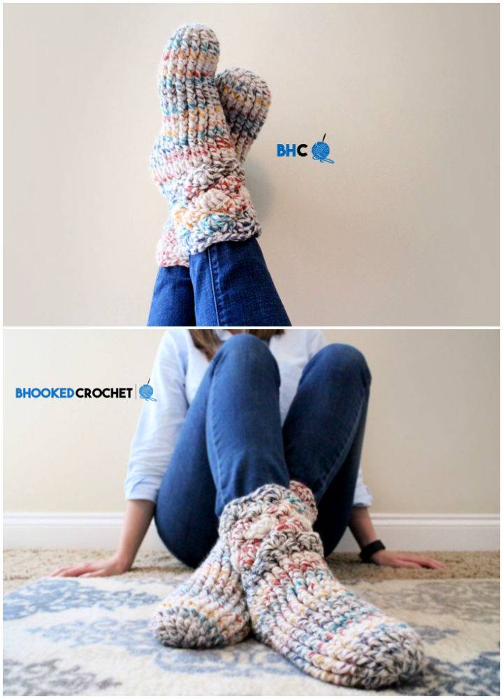 Cozy Crochet Slipper Socks Pattern