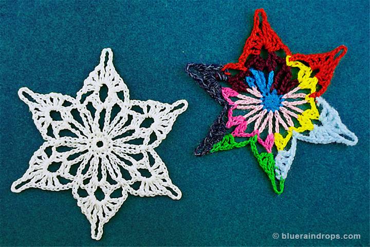 Crochet Snowflake Tinos Pattern