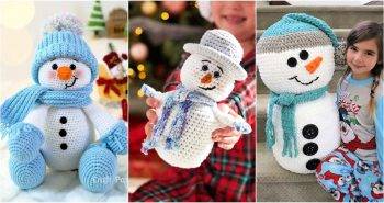 crochet snowman pattern free