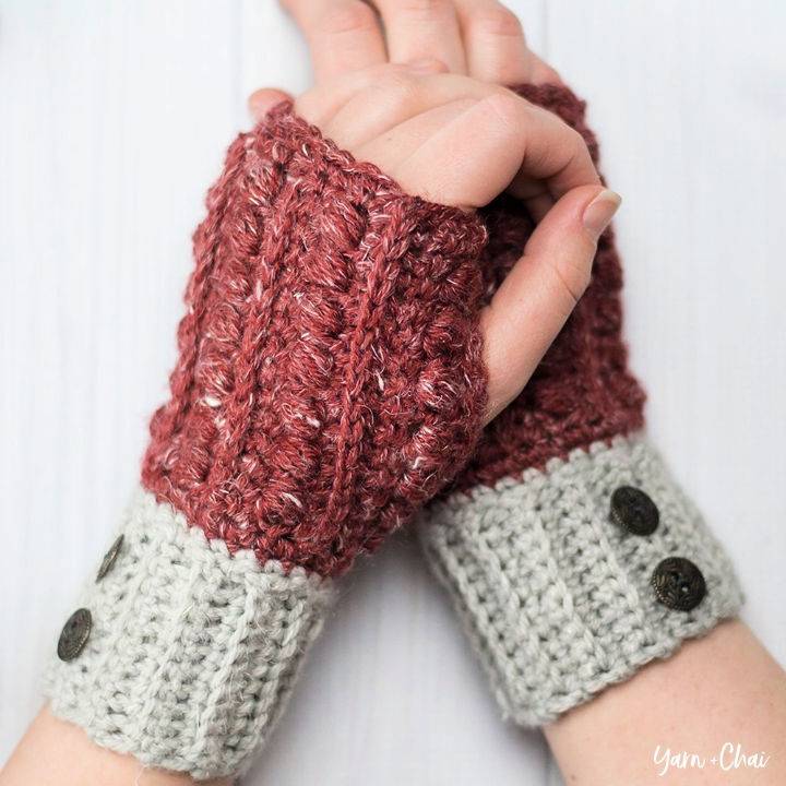 Crochet The Malia Wrist Warmers Pattern
