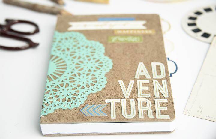 DIY Adventure Themed Notebook Gift