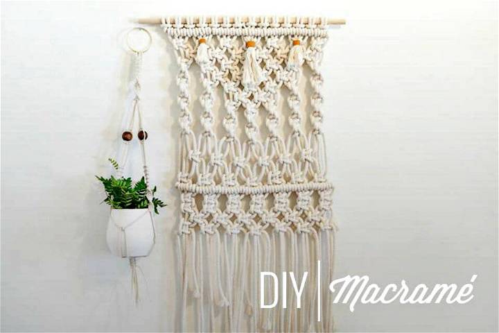 Make An Awesome Macrame Plant Hanger - Full Tutorial