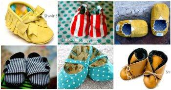 DIY Baby Shoes with Free Patterns and Tutorials