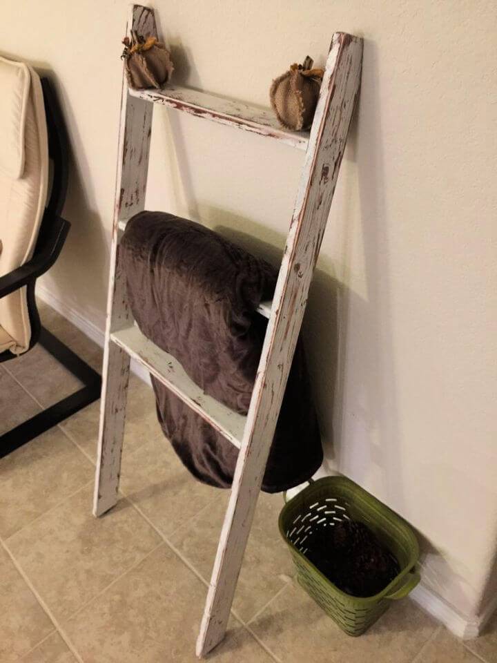 DIY Blanket Ladder for Multi purpose