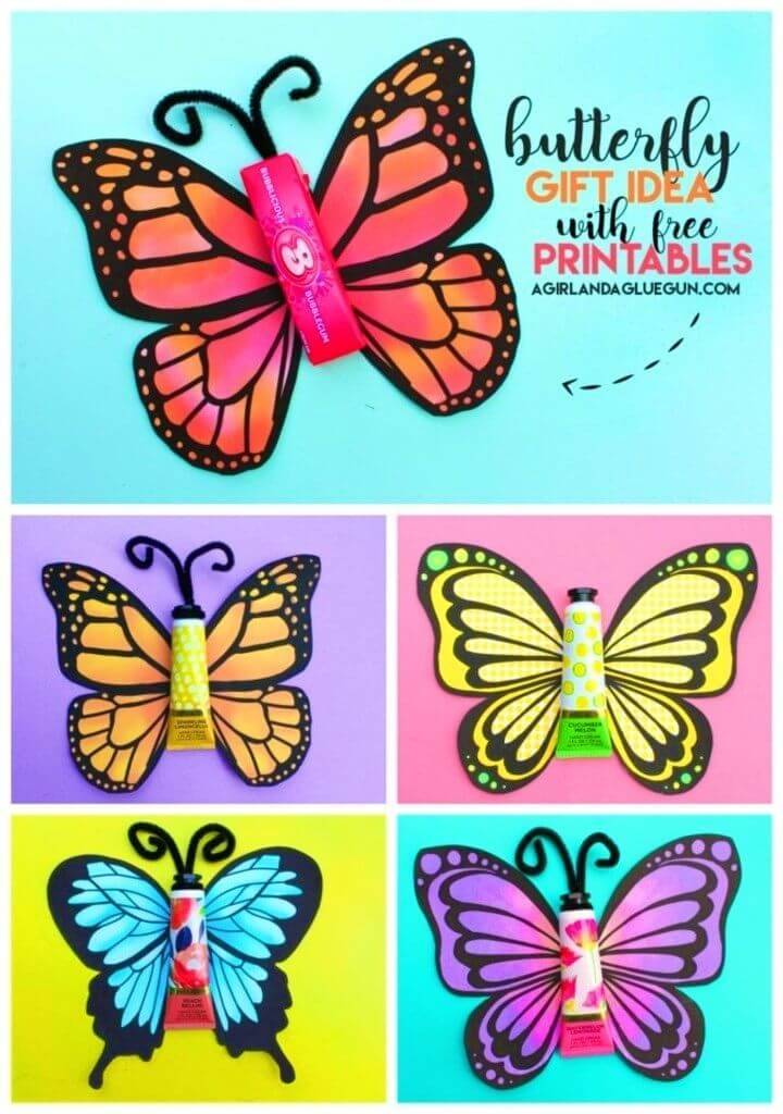 DIY Butterfly Birthday Card, homemade birthday cards for kids