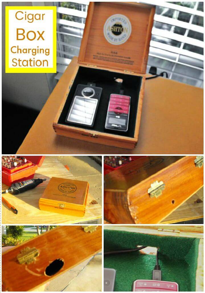 DIY Cigar Box Charging Station