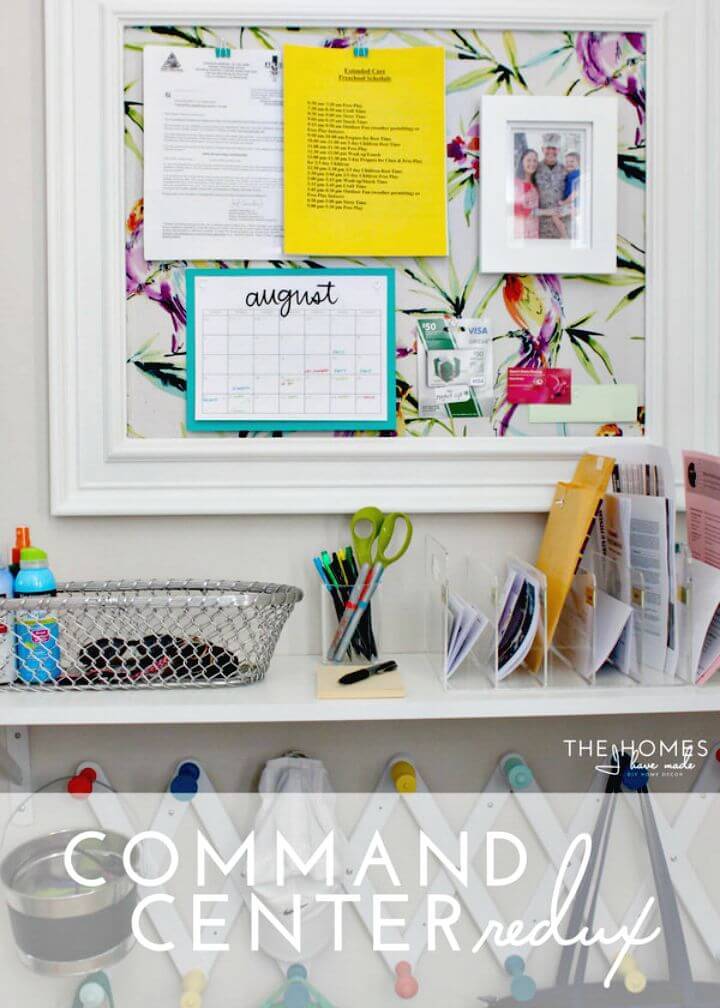 Easy DIY Command Center Redux For Your Entryway Tutorial