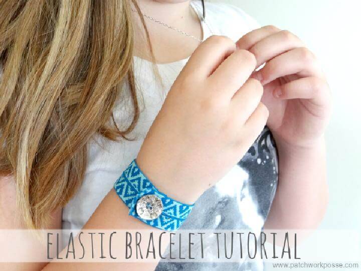 DIY Easy Elastic Bracelet Tutorial