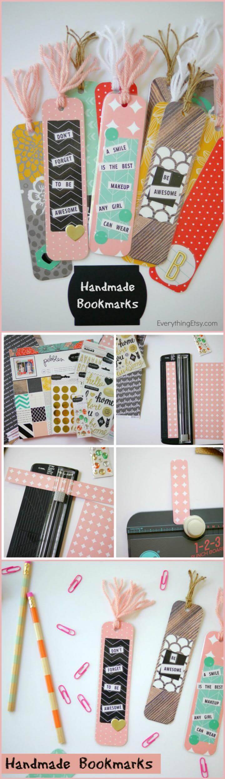self-made easy bookmarks