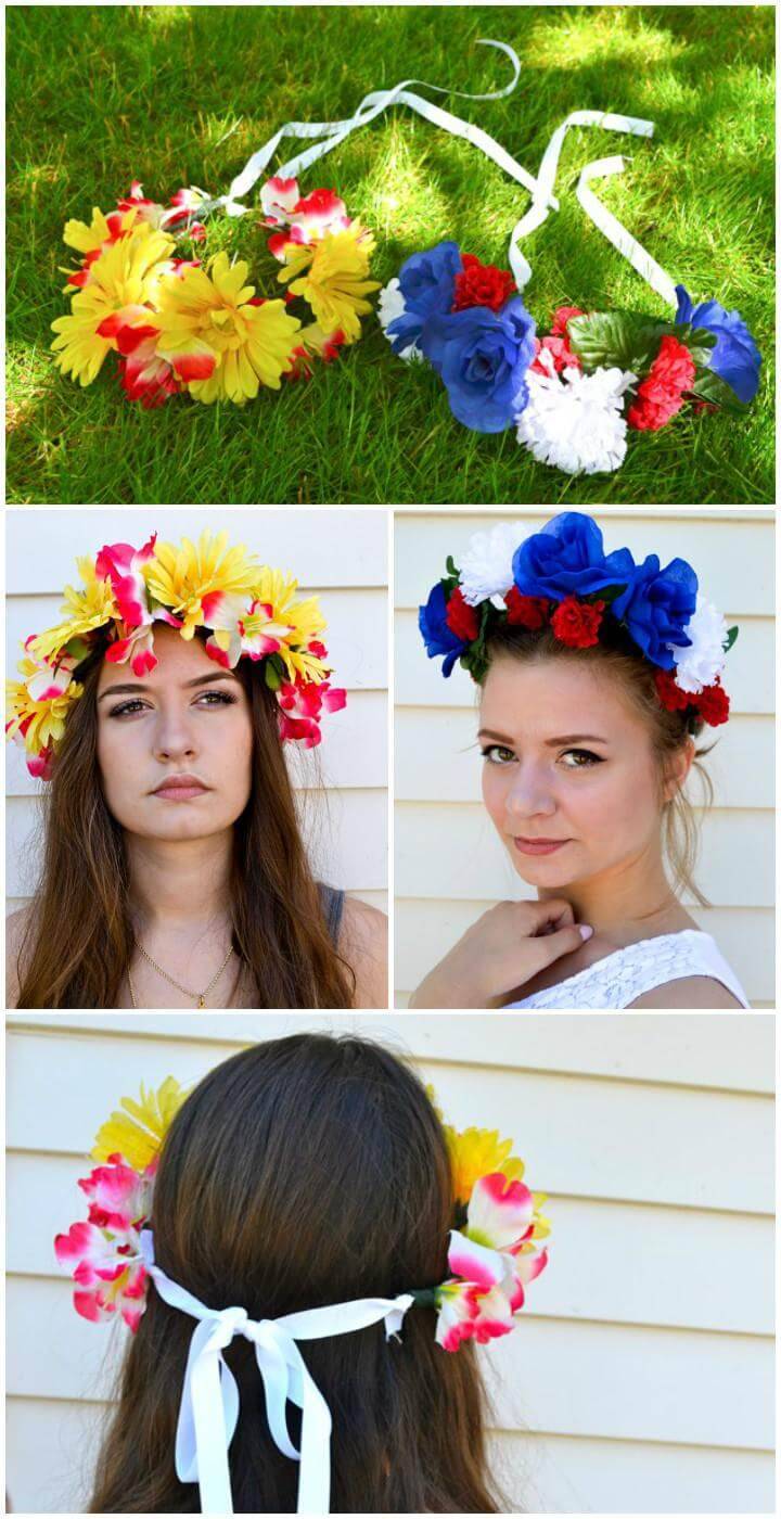 DIY Easy yet Beautiful Flower Crown or Headband