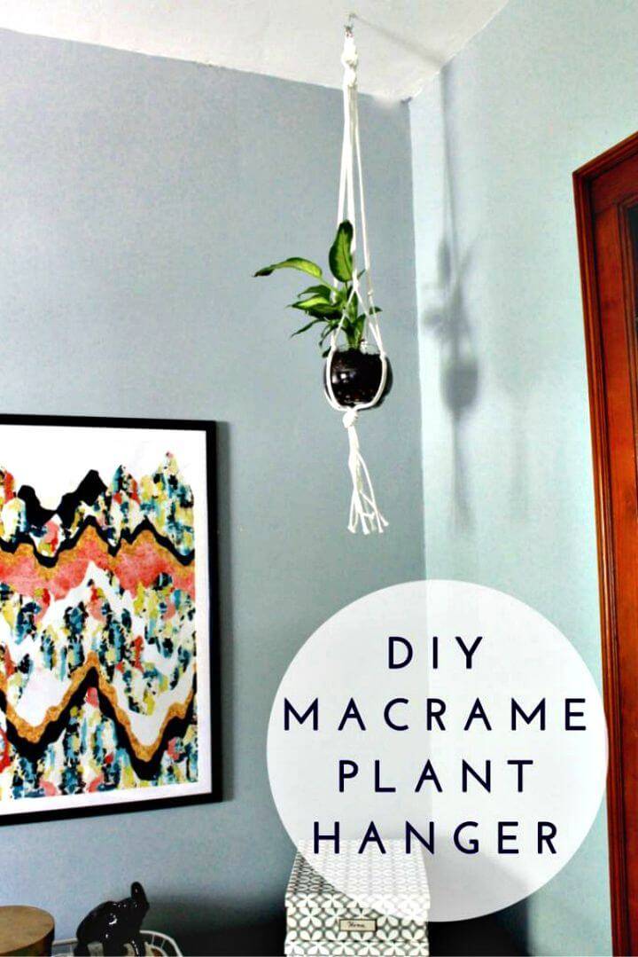 DIY Gorgeous Macrame Plant Hanger