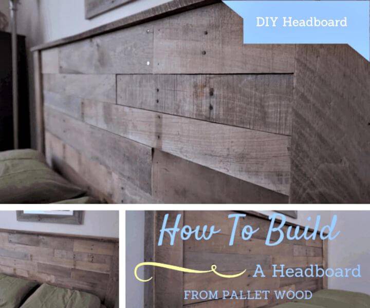 Easy DIY Headboard From Pallets In 8 Simple Steps Tutorial