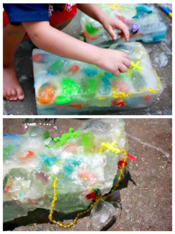 Cute DIY Ice Block Gmae For Kids