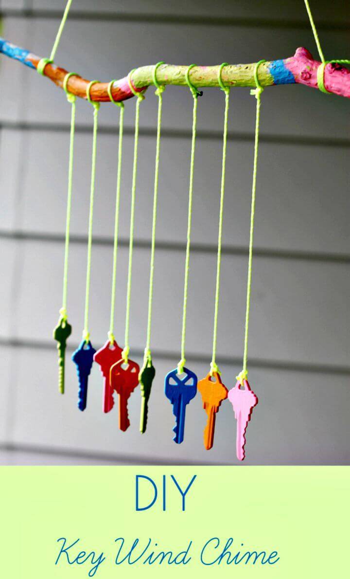 How To Make A Key Wind Chime Tutorial