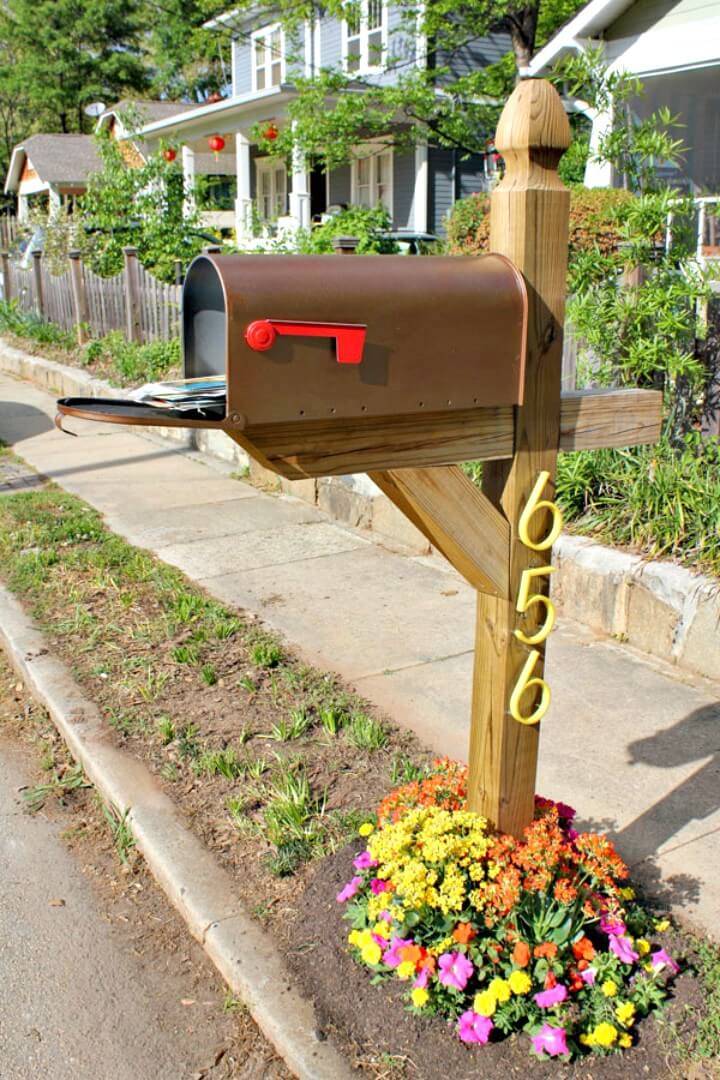 DIY Mailbox Garden and Makeover - Spring Garden Project