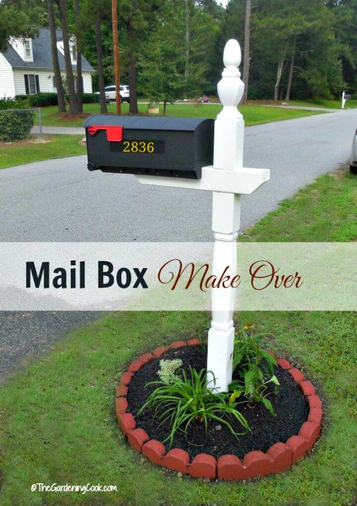 DIY Mailbox Makeover Tutorial
