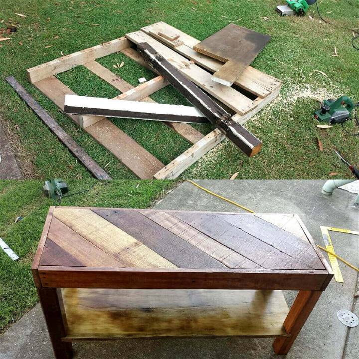 DIY Pallet Coffee Table OR TV Unit