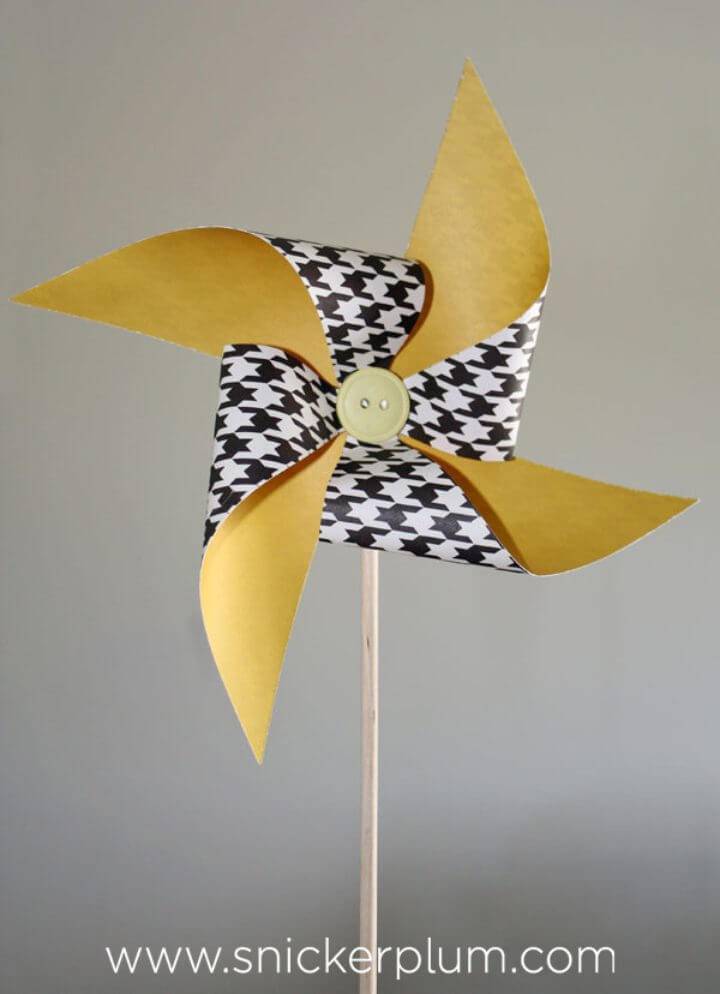 How to Make Paper Pinwheels for Kids