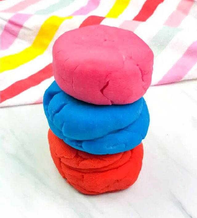 DIY Play Dough Step by Step Instructions