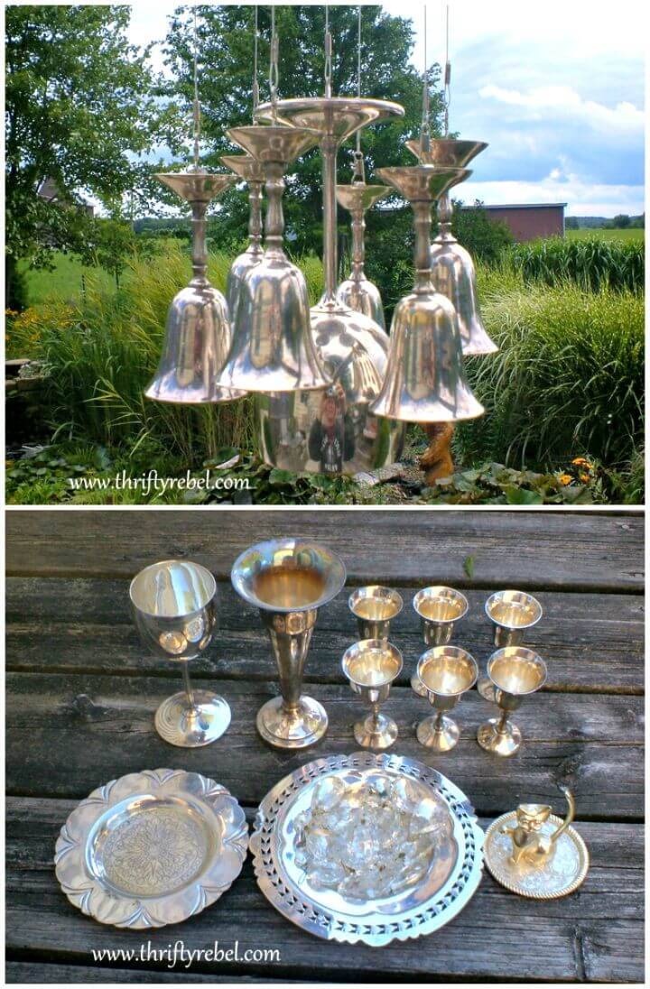 How To Build A Silver Goblet Wind Chimes Tutorial