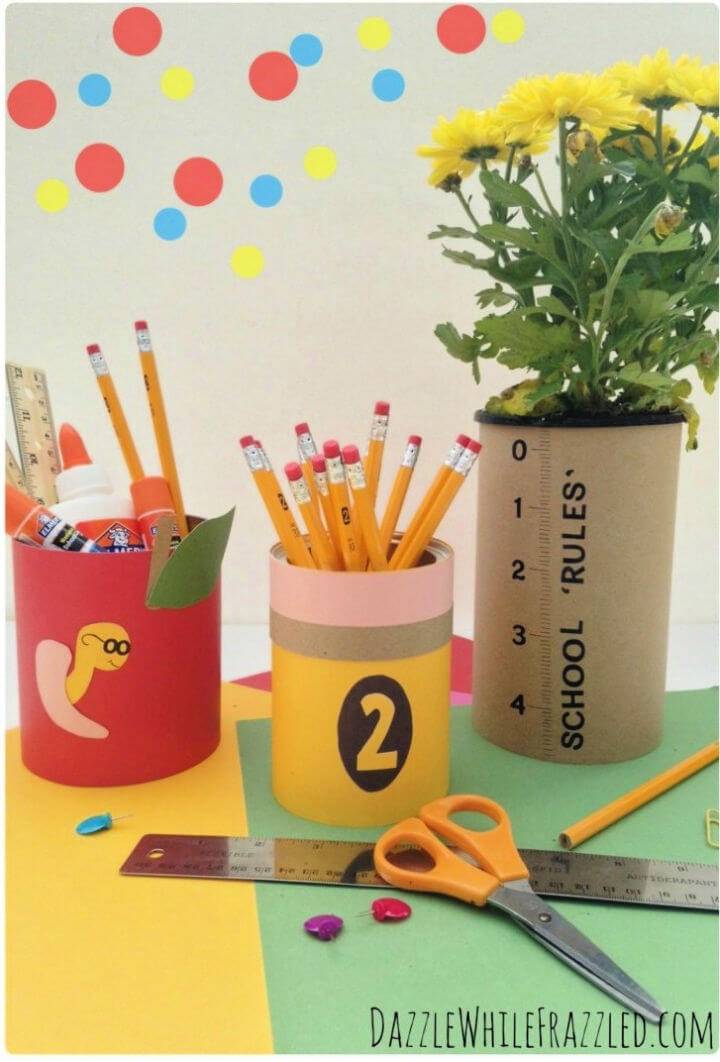 DIY Teacher Gift Tin Can Craft