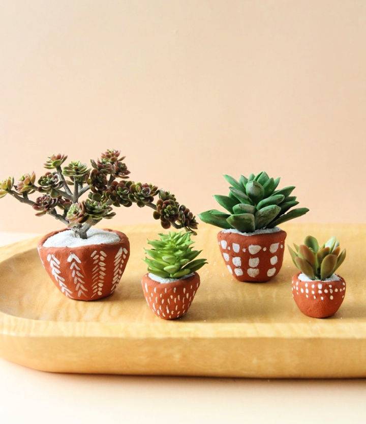 DIY Terracotta Pinch Pots