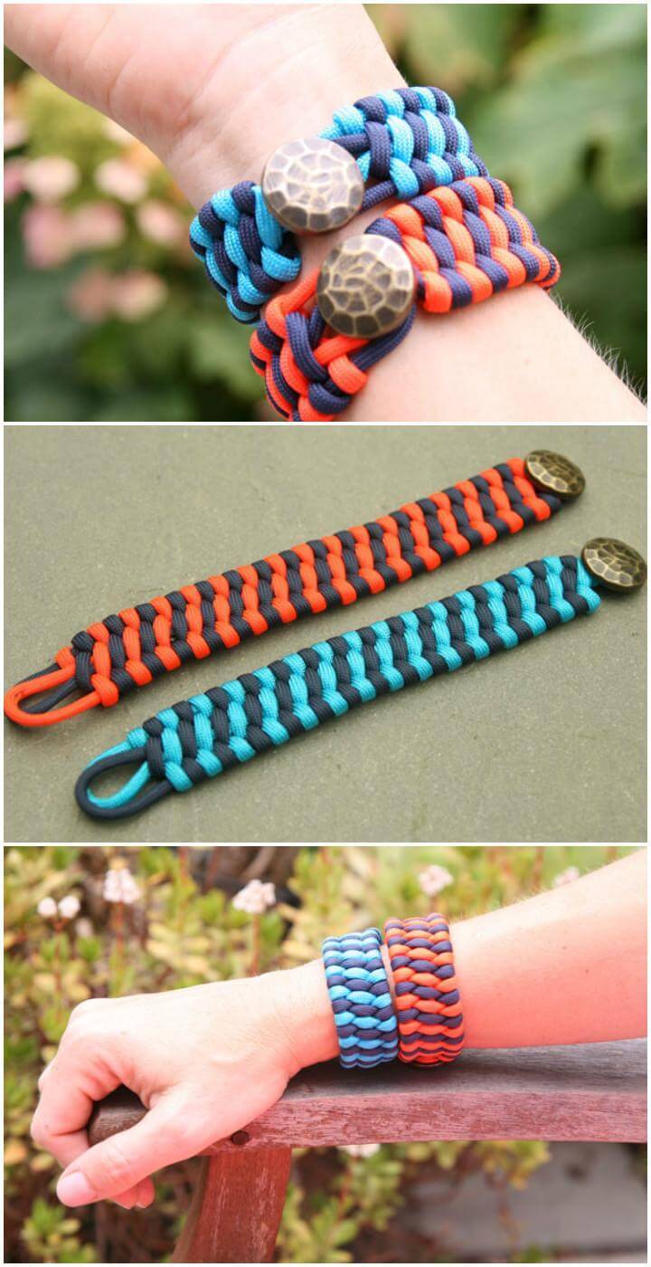 DIY Woven Cuff Bracelets