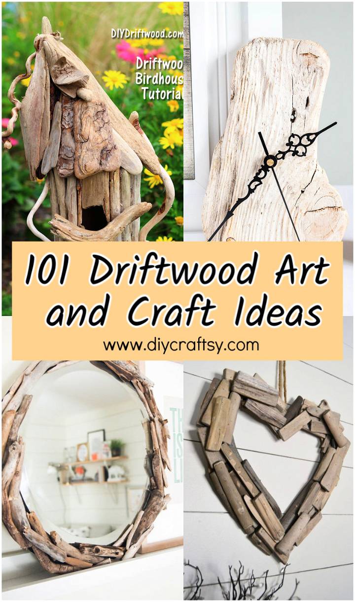 Driftwood Art and Craft Ideas for Home Decor