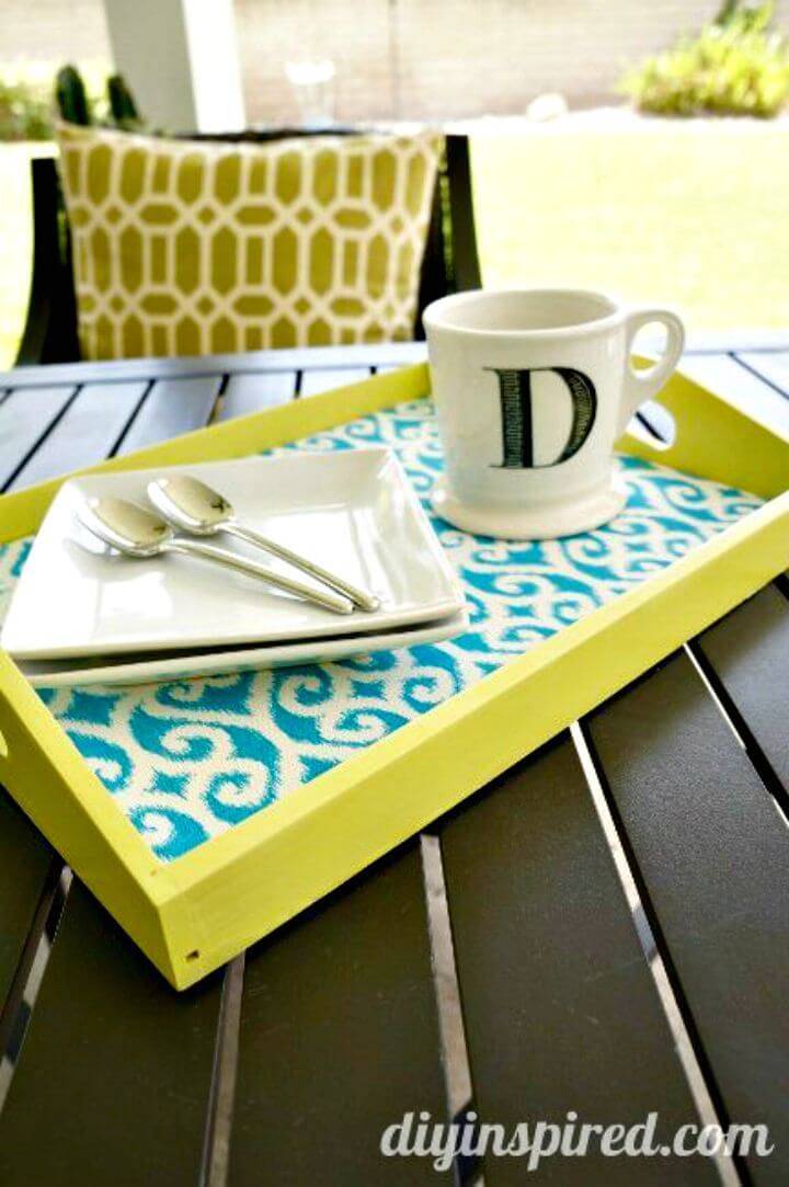Easy and Simple DIY Serving Tray