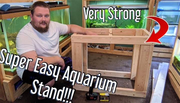 Easy and Universal DIY Aquarium Stand
