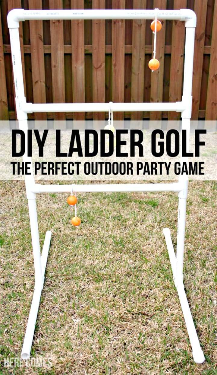 DIY Ladder Golf - Outdoor Games For Summer & Spring
