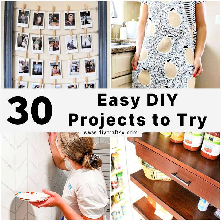 easy diy projects to do at home